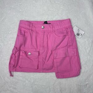 Forever 21 Pink Cargo Skirt